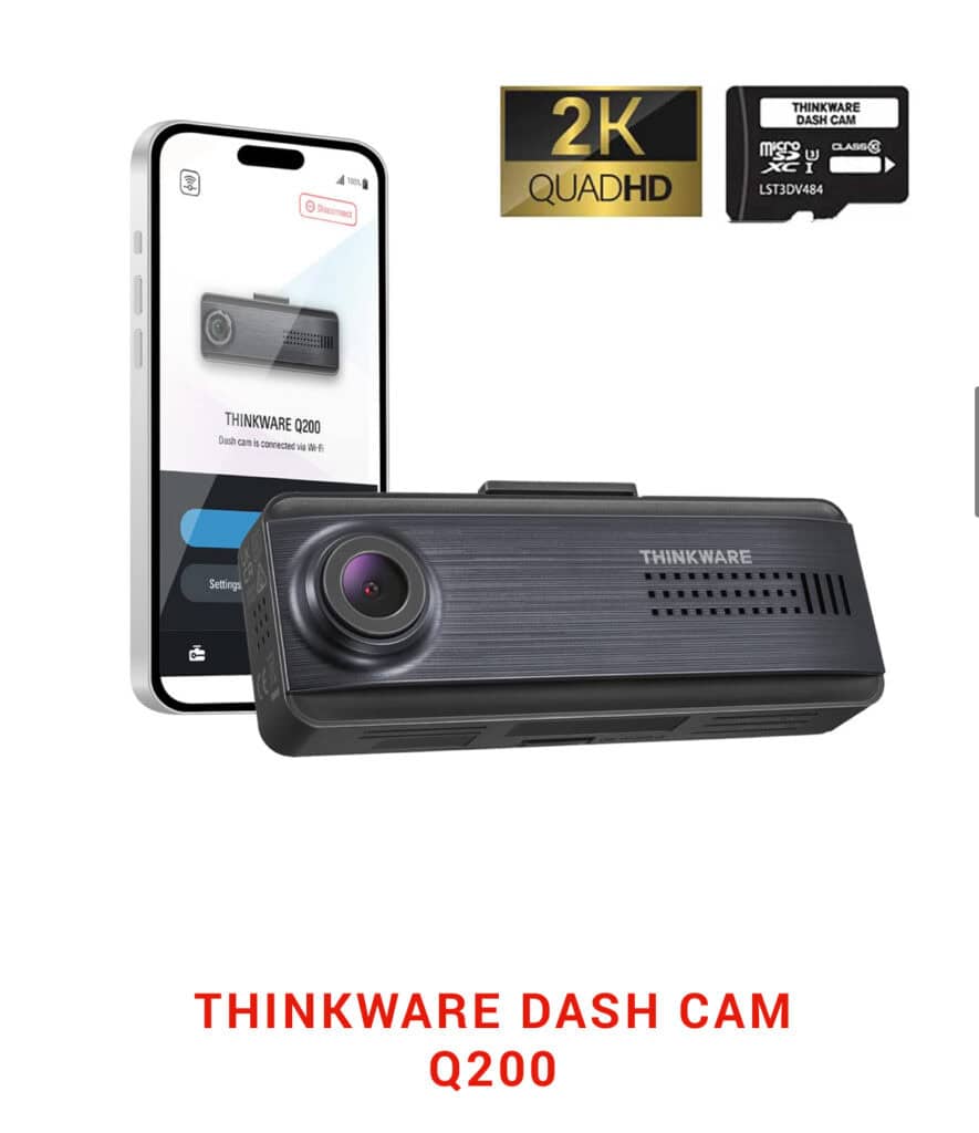 Thinkware Q200 dash cam